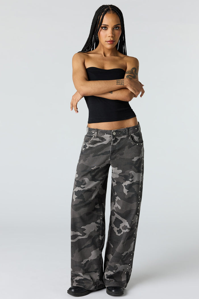 Studded Baggy Pant