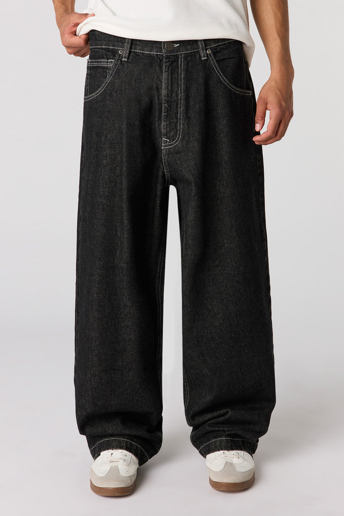 Super Baggy Black Rinse Jean