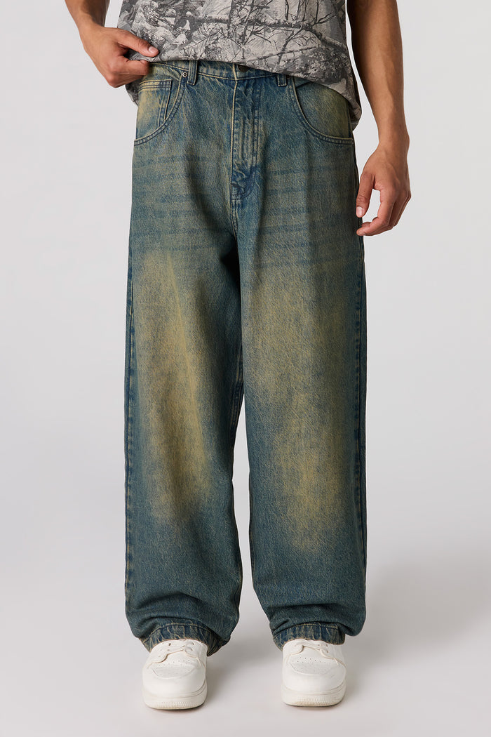 Super Baggy Tinted Dark Jean