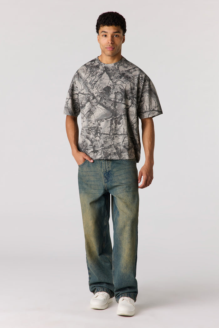 Super Baggy Tinted Dark Jean