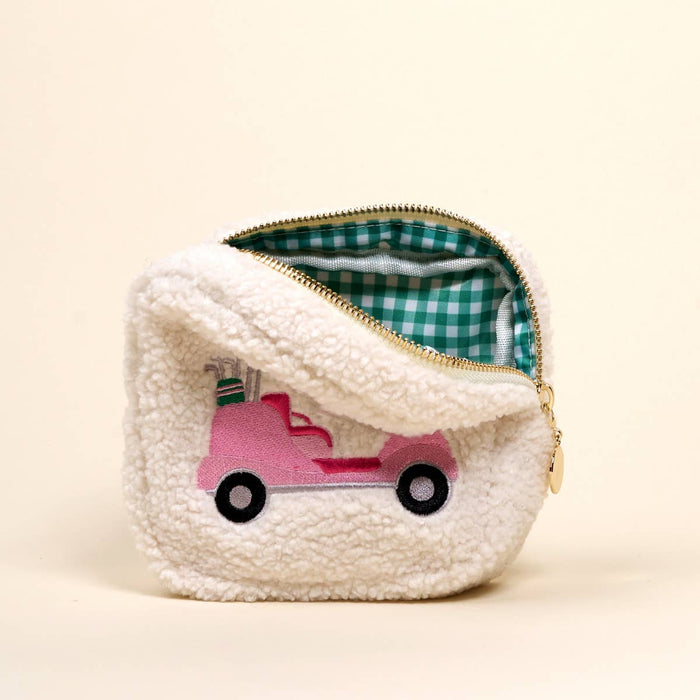 Teddy Pouch–Square Golf Cart