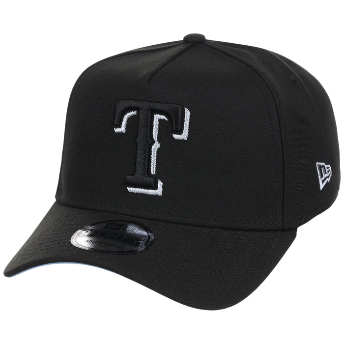 Texas Rangers MLB Black Sky FASHION CORE New Era 9FORTY A-Frame