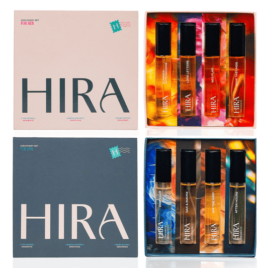 The Discovery Duo Him & Her - 8 x 10ml - HIRA FRAGRANCES