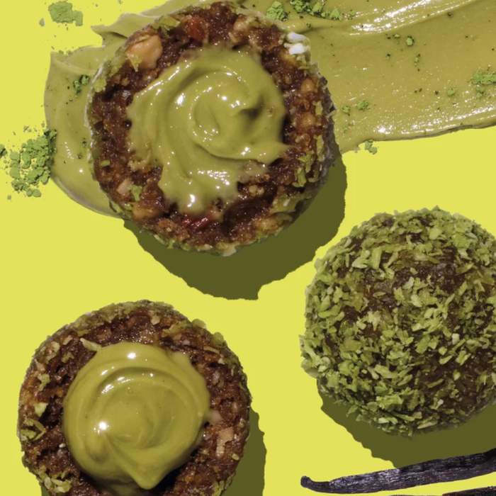 The Protein Ball Co. Stuffed Matcha & Vanilla Balls 36g