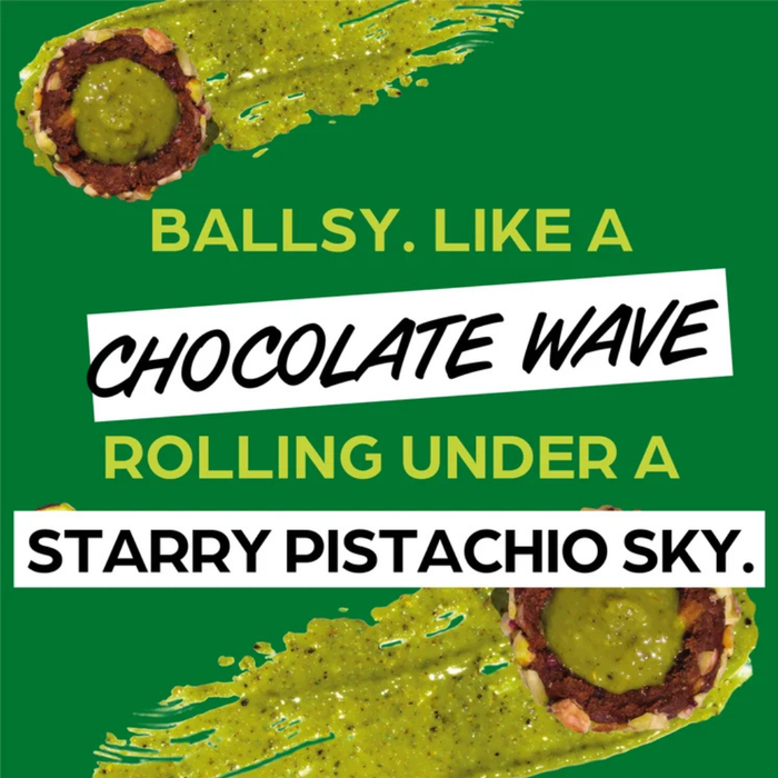 The Protein Ball Co. Stuffed Pistachio & Chocolate Balls 36g