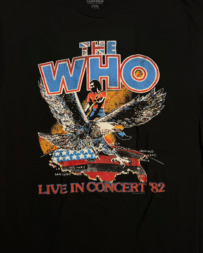 The Who 1982 Concert T-Shirt