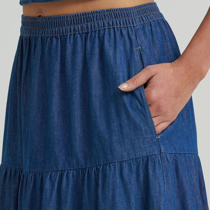 Tiered Maxi Skirt #112375219