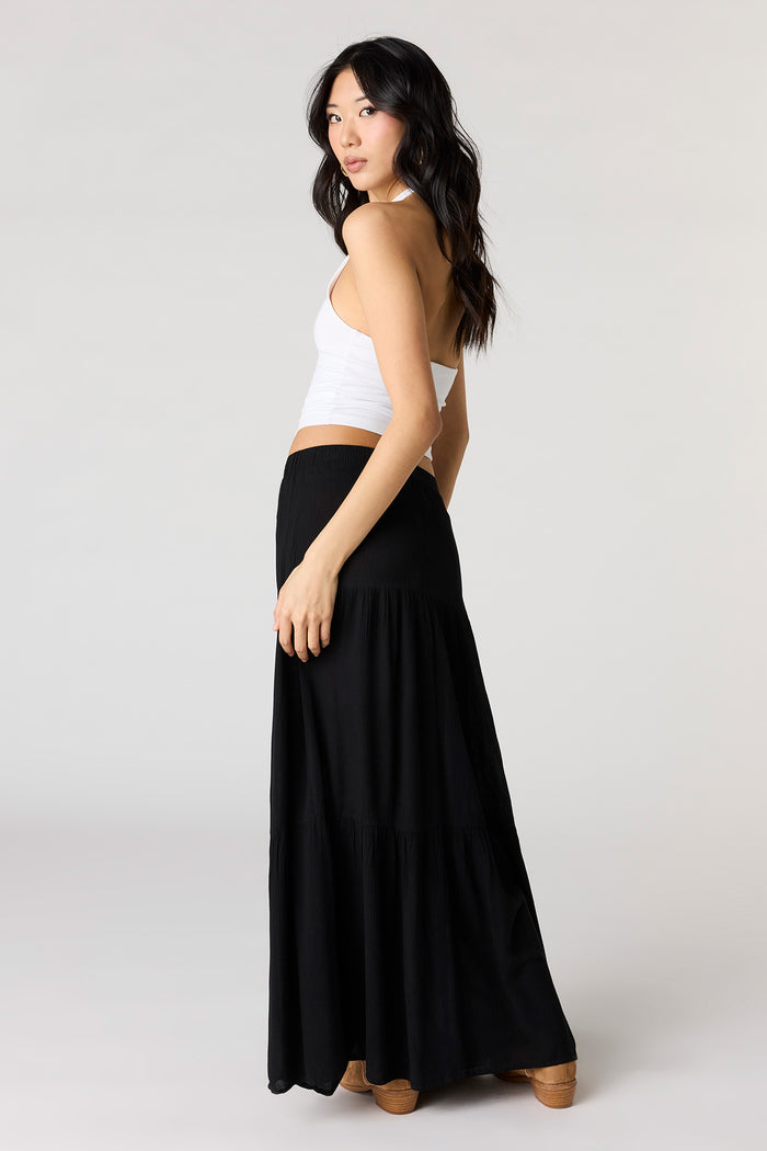 Tiered Maxi Skirt