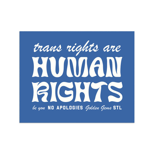Trans Rights are Human Rights Sticker