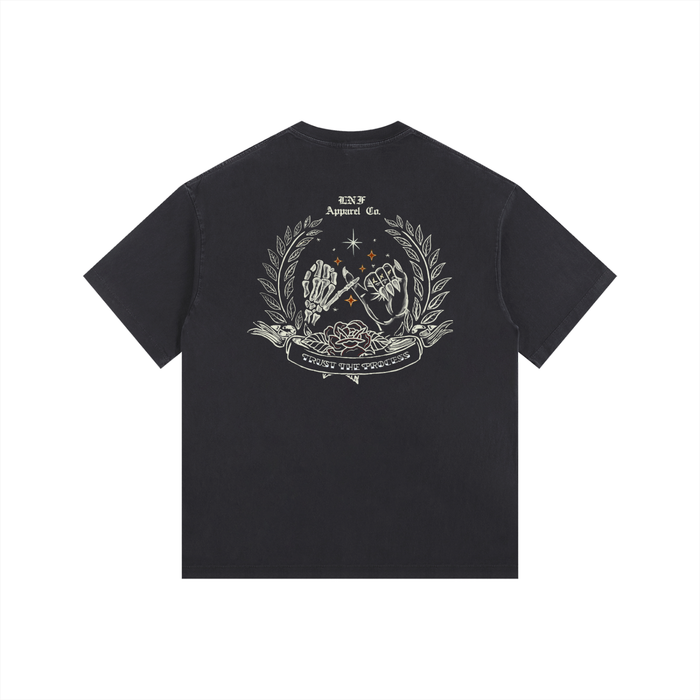 Trust the process Vintage Washed Oversized T