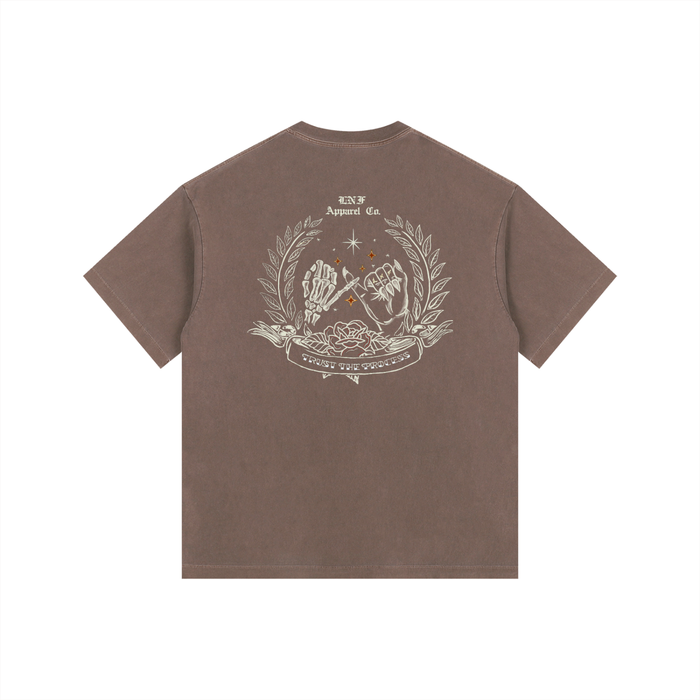 Trust the process Vintage Washed Oversized T