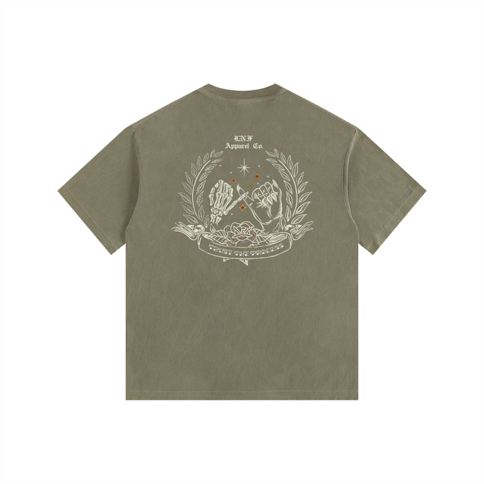 Trust the process Vintage Washed Oversized T