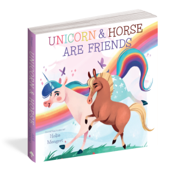 Unicorn and Horse Are Friends Board Book