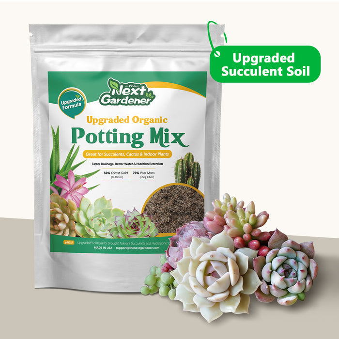 Upgraded Organic Succulent and Cactus Soil