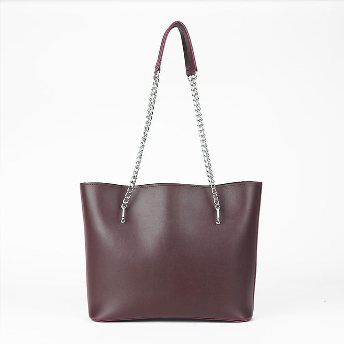 Verona Tote Bag maroon - astorebags.pk