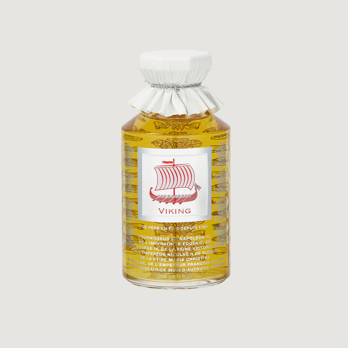 Creed Viking 240ml Flacon - Amber Glass with White Linen Cap & Heritage Engraving | Creed Fragrances