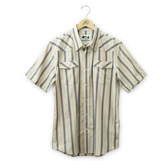 Vintage Cotton Pearl Snap Shirt