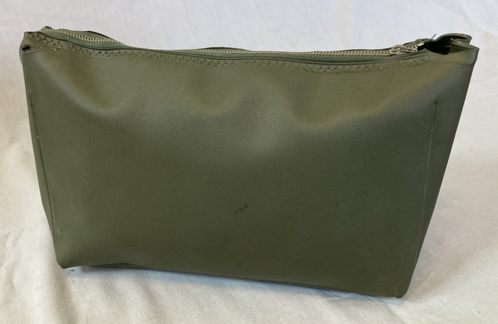 Vintage German Bundeswehr Toiletry Bag – 1950s-90s Military Surplus, Vinyl, Canvas or Nylon