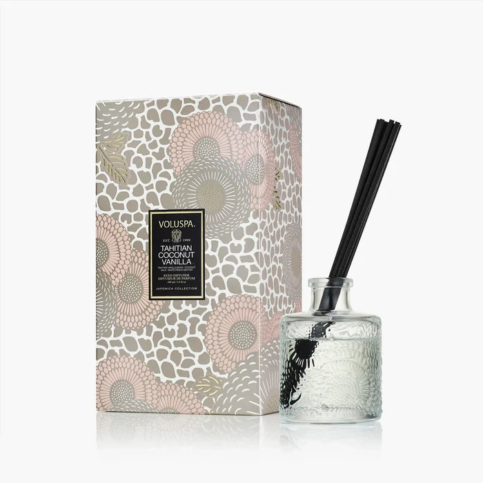 Voluspa Tahitian Coconut Vanilla Reed Diffuser