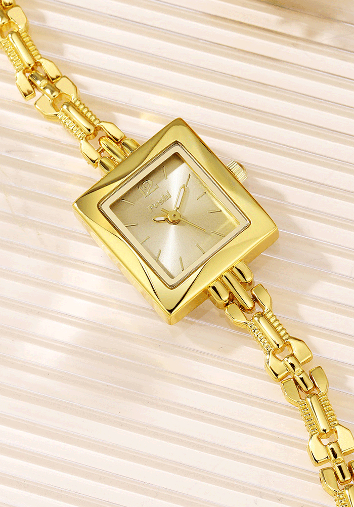 W3993 - Elegant Box Dial Women's Fashion Watch