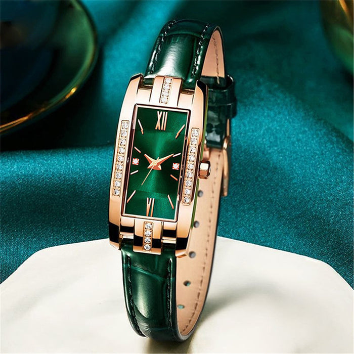 W4004 - Diamond Small Square Women's Watch
