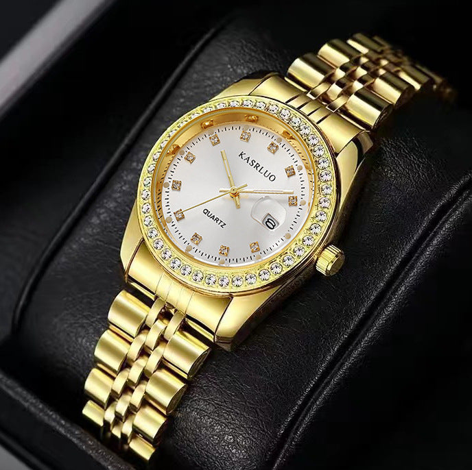 W4018 - Diamond-Encrusted Women's Fashion Watch