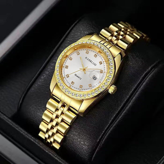 W4018 - Diamond-Encrusted Women's Fashion Watch