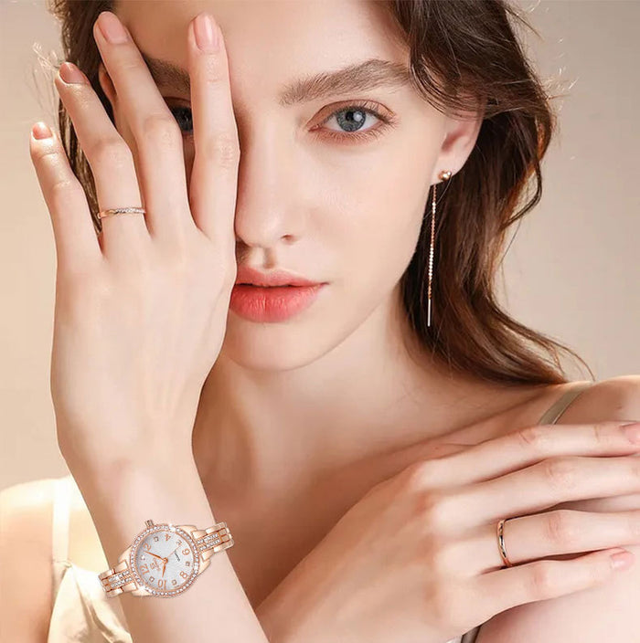 W4026 - Elegant Diamond Fashion Watch