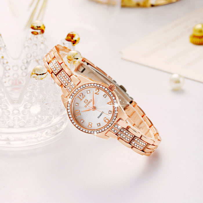 W4026 - Elegant Diamond Fashion Watch