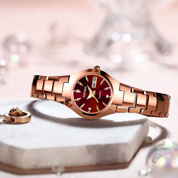 W4028 - Elegant Calendar Fashion Watch