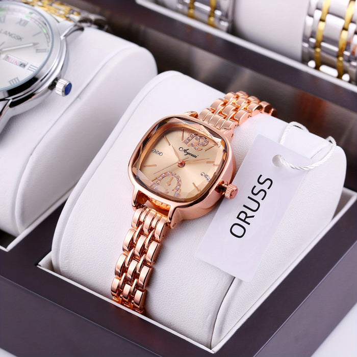 W4055 - Elegant Small Square Women's Watch
