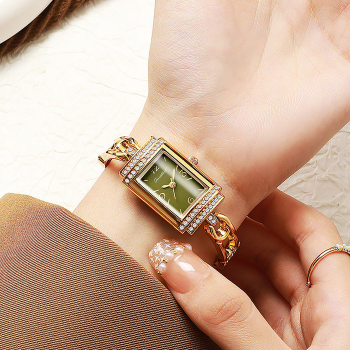 W4069 - Korean Fashion Diamond Bracelet Watch