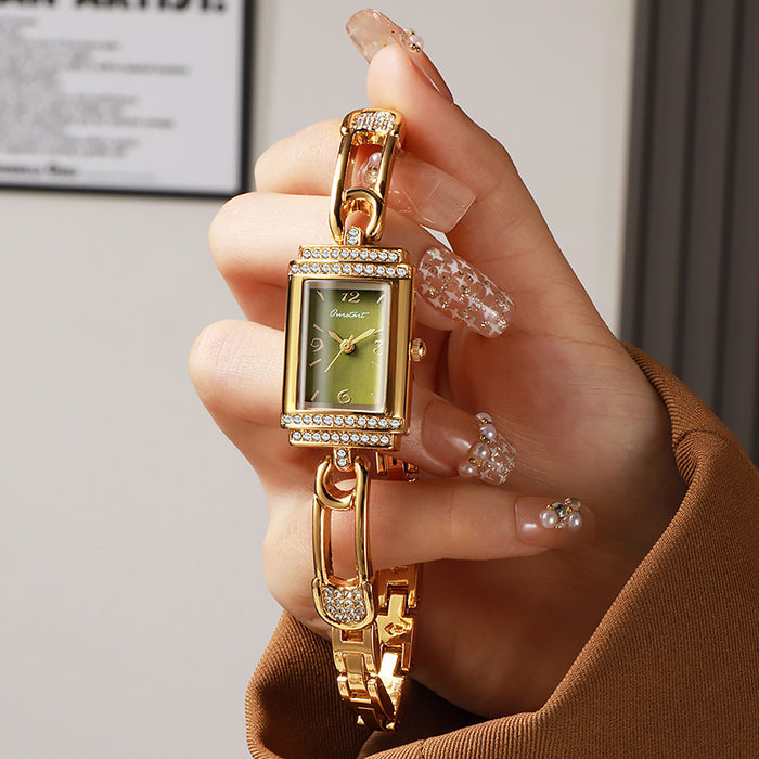 W4069 - Korean Fashion Diamond Bracelet Watch