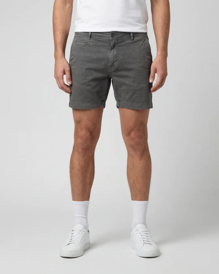 Walden 6in Chino Short - Smoke