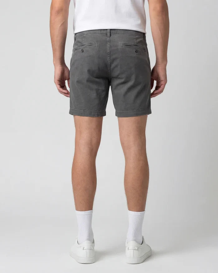 Walden 6in Chino Short - Smoke
