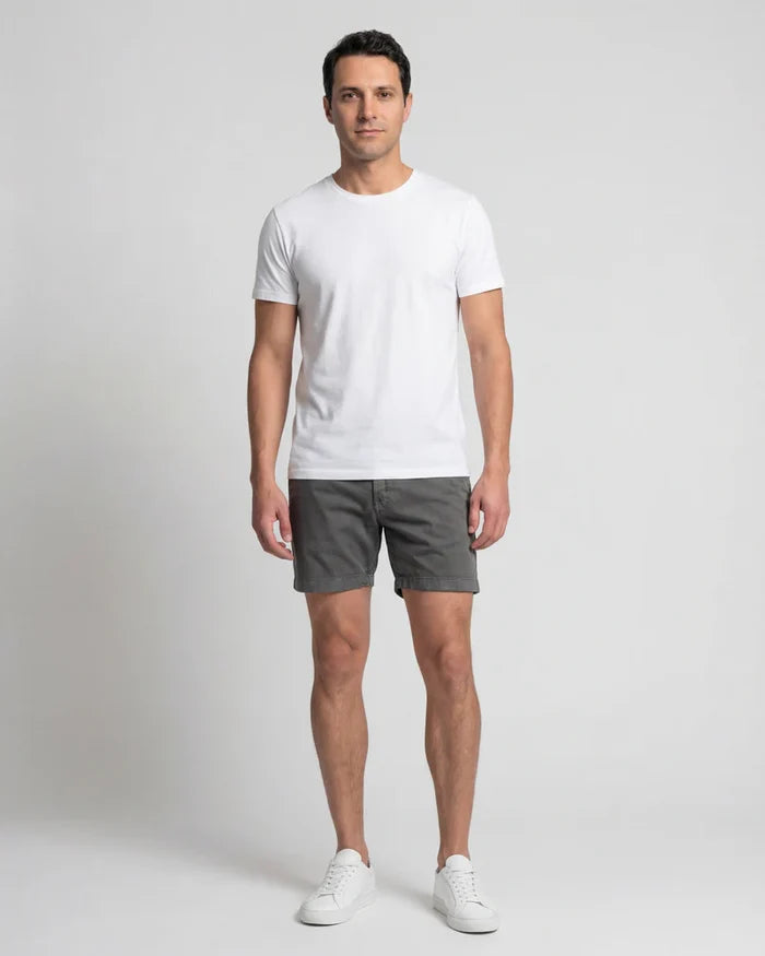 Walden 6in Chino Short - Smoke