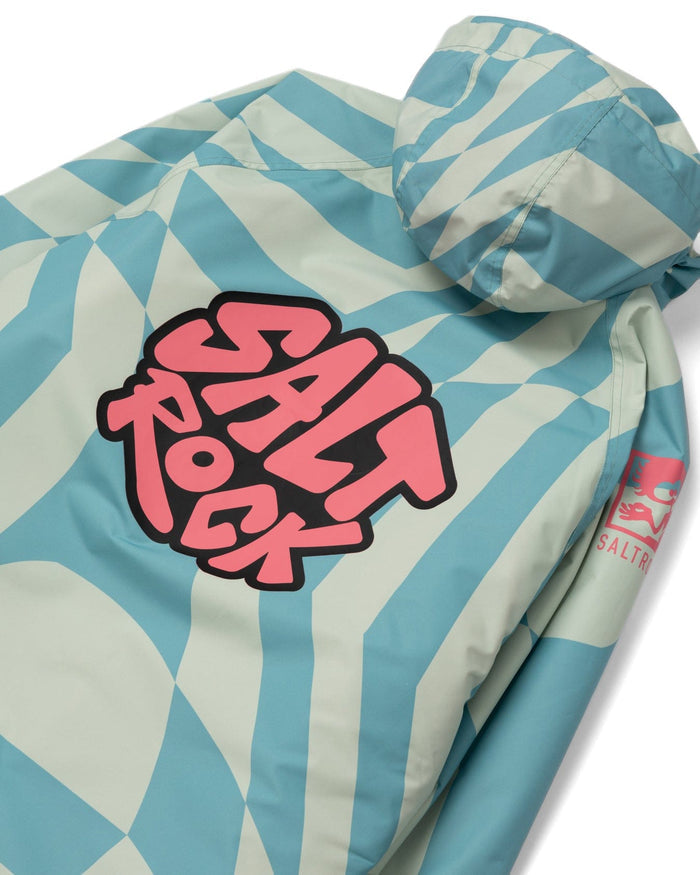 Warp Recycled Kids Changing Robe in Blue