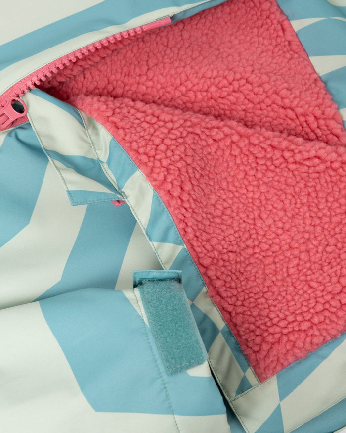 Warp Recycled Kids Changing Robe in Blue