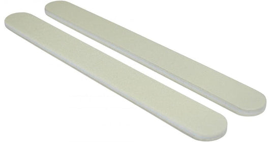 Washable Budget Files White 100/180 (50/Pack)