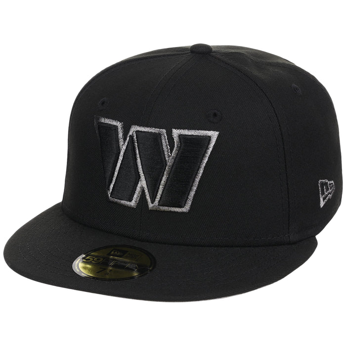 Washington Commanders NFL Liquid Titanium New Era 59FIFTY