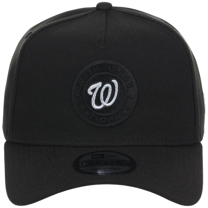 Washington Nationals MLB Black Sky FASHION CORE New Era 9FORTY A-Frame