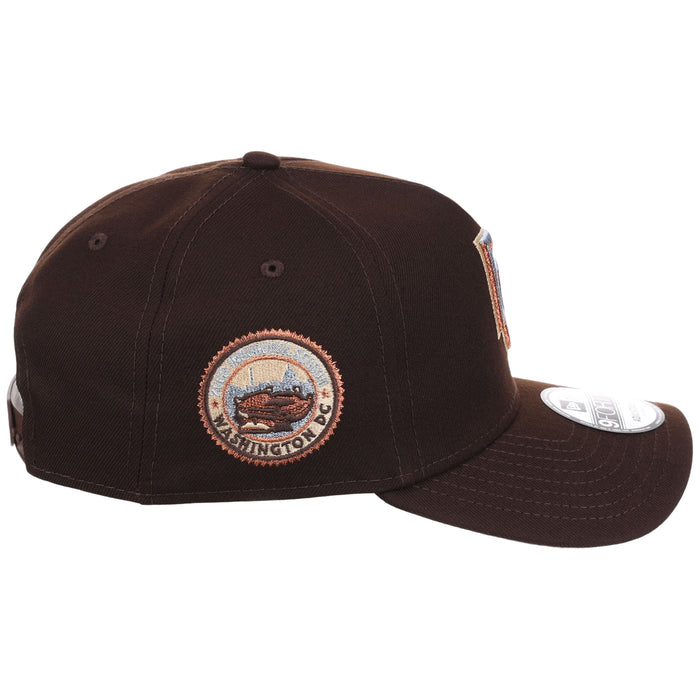 Washington Nationals MLB Frosted Bark New Era 9FORTY A-Frame