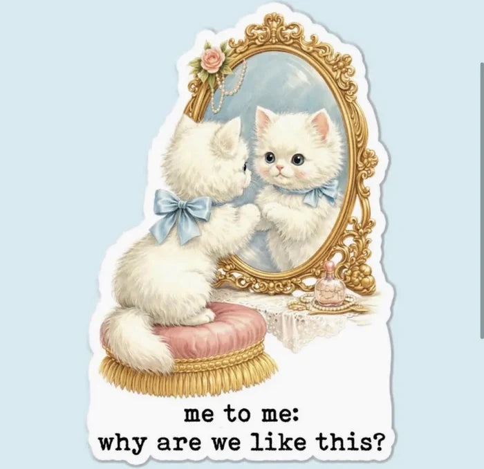 Why Are We Like This Sticker Decal
