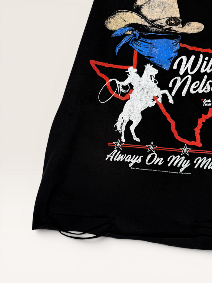 Willie Nelson Always on My Mind Chop Shop Muscle Tank
