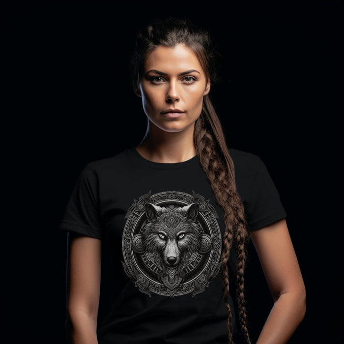 Printify T-Shirt Wolf V2  V.K.N.G™  Girly Cut