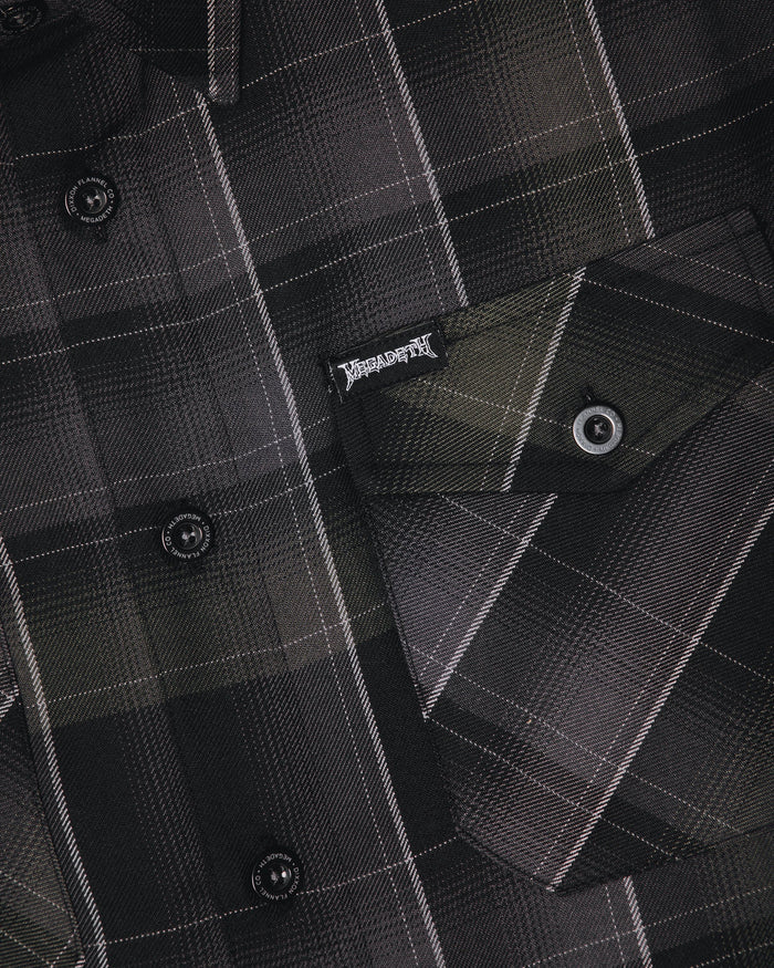 Dixxon Megadeth Womens Flannel