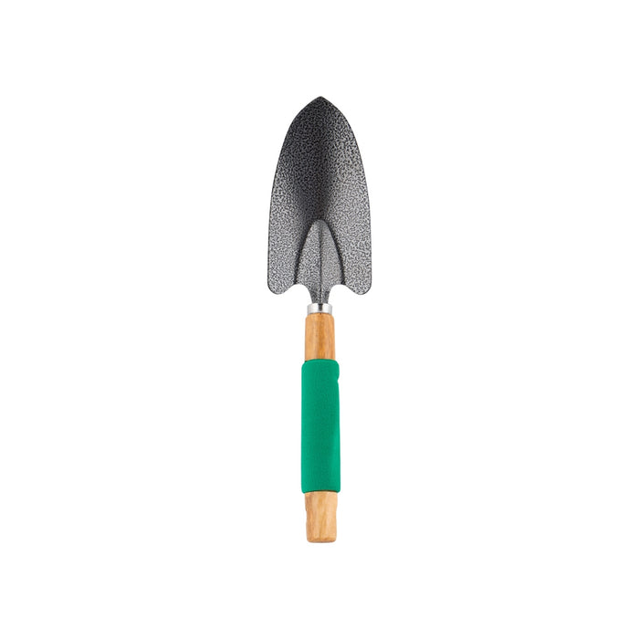 Wooden Handle Gardening Trowel Green 334517-GREEN