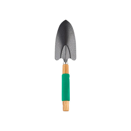 Wooden Handle Gardening Trowel Green 334517-GREEN