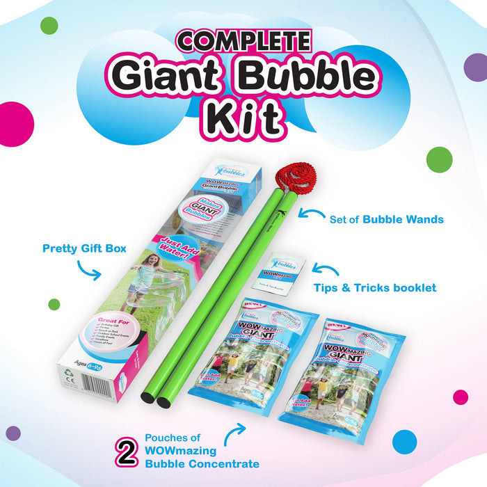 WOWmazing Giant Bubble Kit - Olita Gifts & Goods