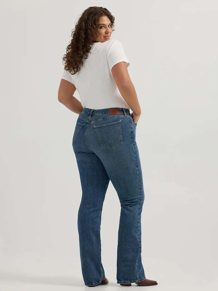 Wrangler® Bespoke High Rise Bootcut Jean